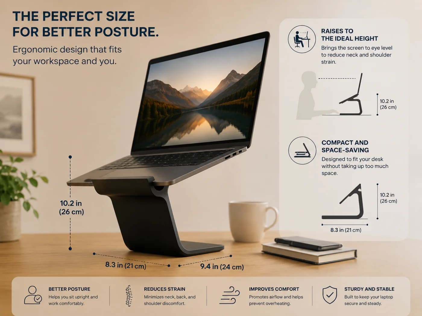 Product specifications and dimensions